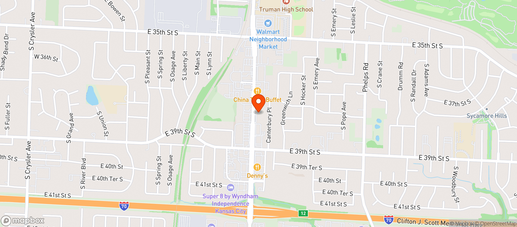 Map showing Bubbles Liquors