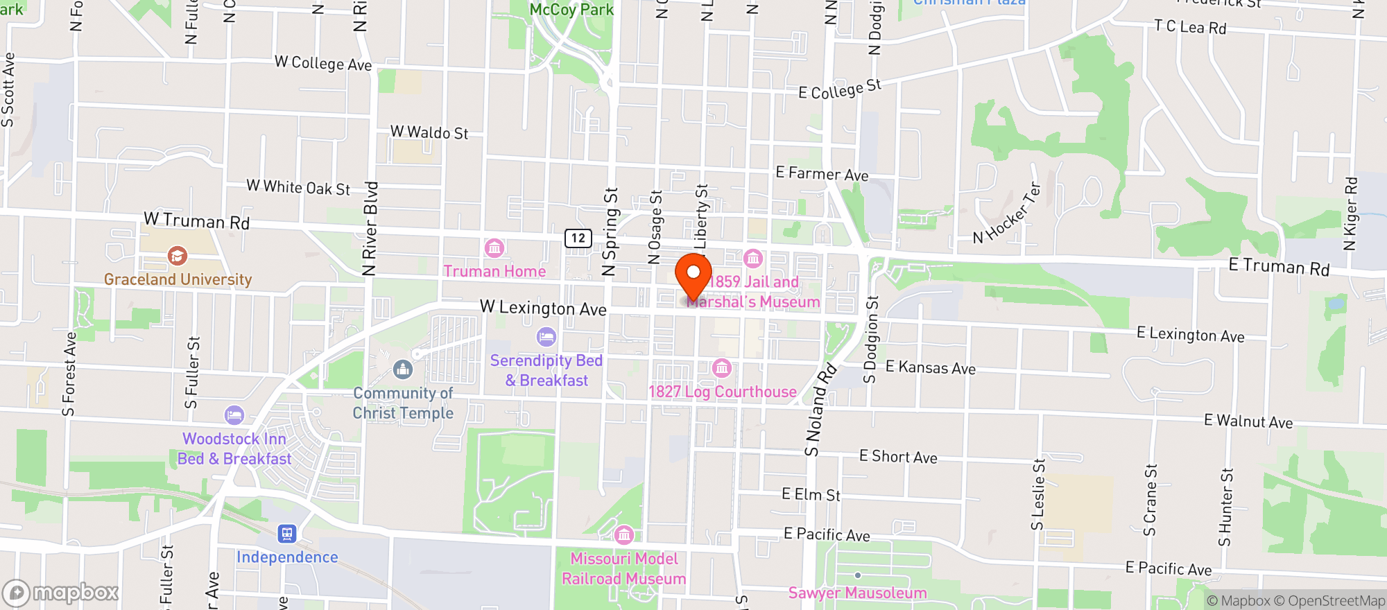 Map showing BeHereNow Home Decor