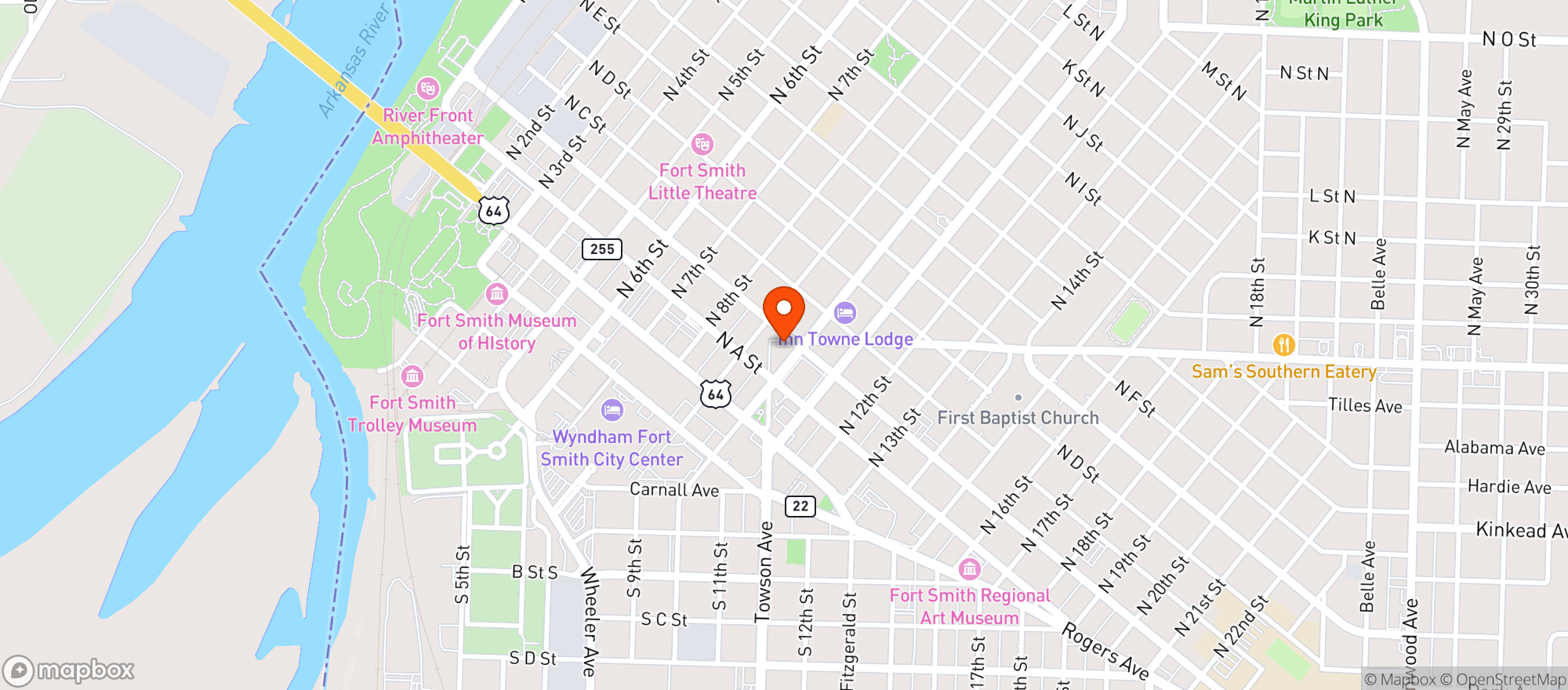 Map showing Brunwick Public House