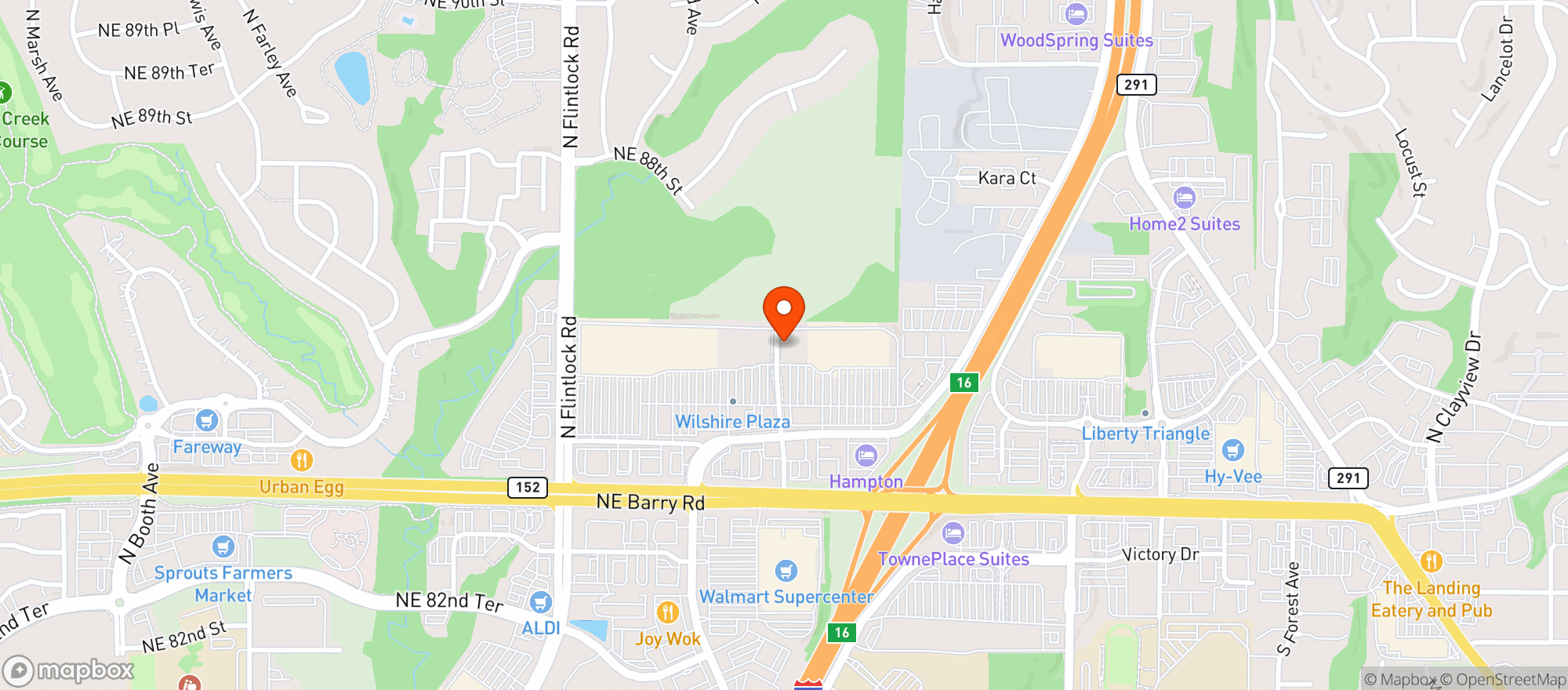 Map showing Total Wine & More - Liberty