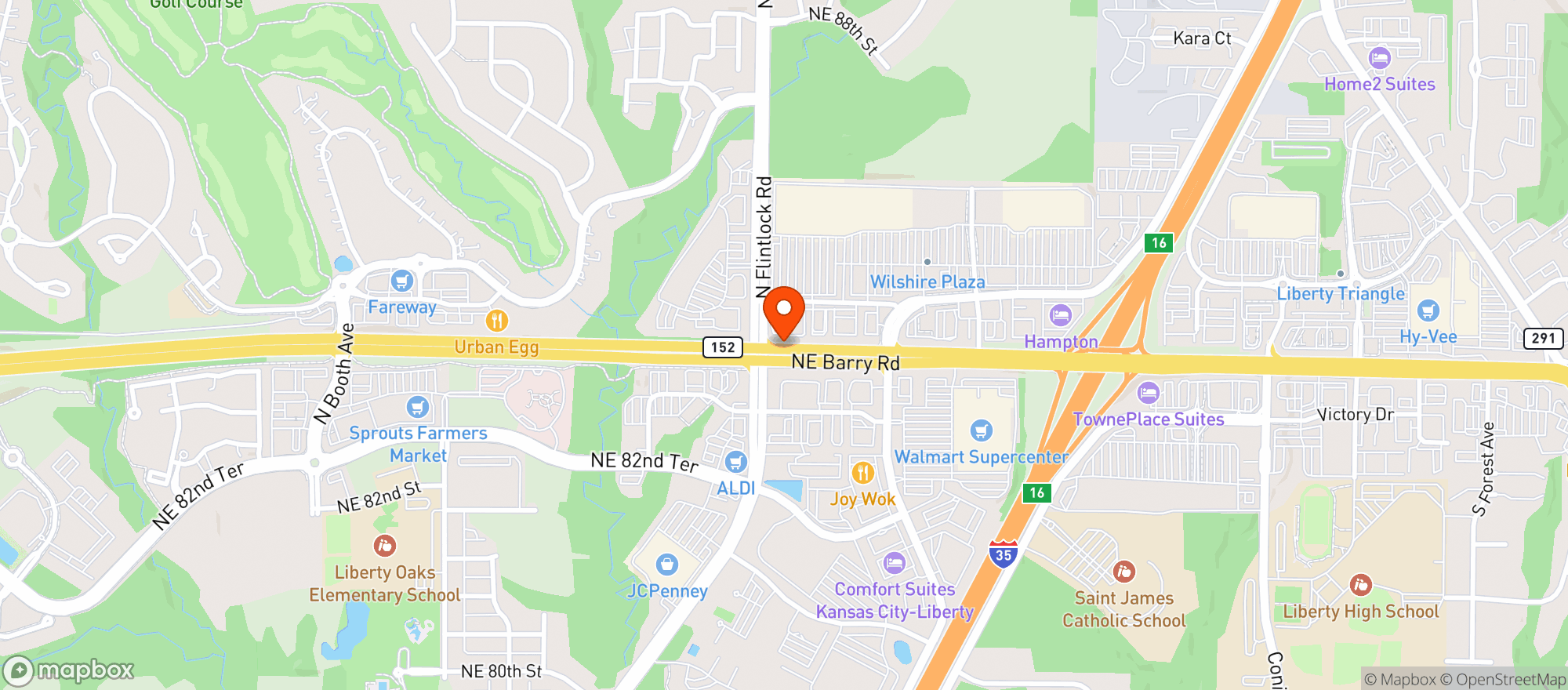 Map showing 54th Street Grill & Bar #37
