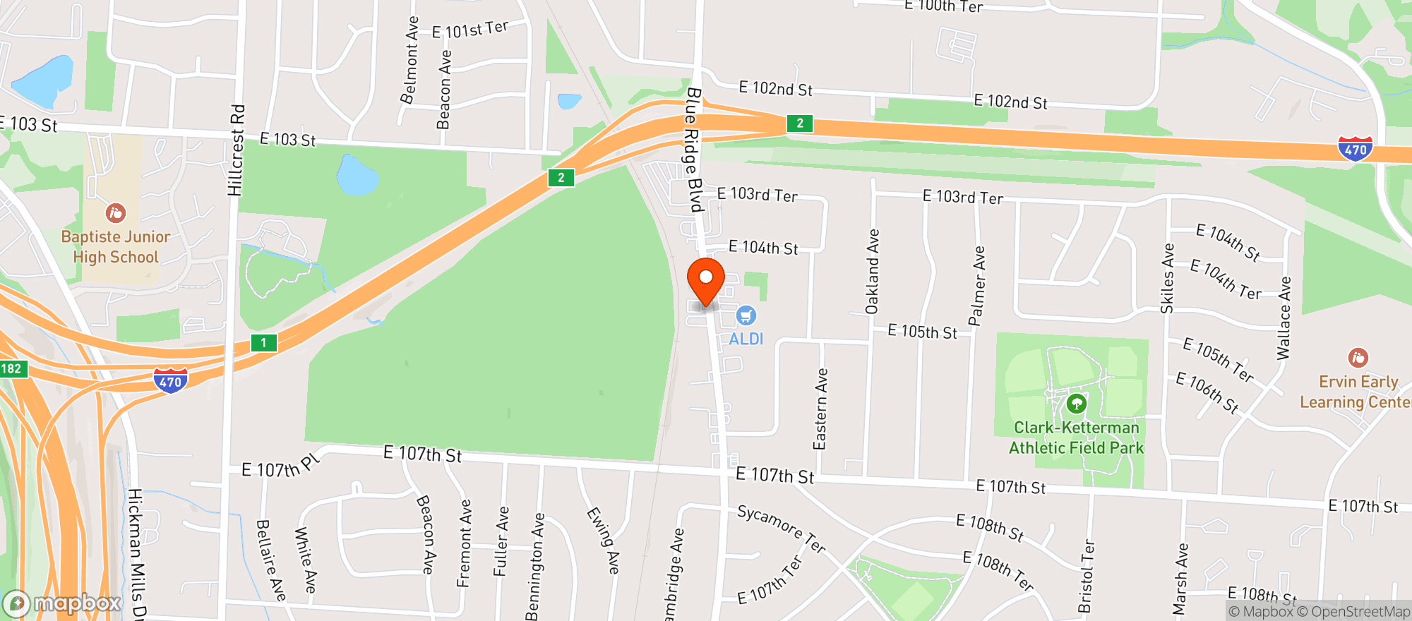 Map showing Heya
