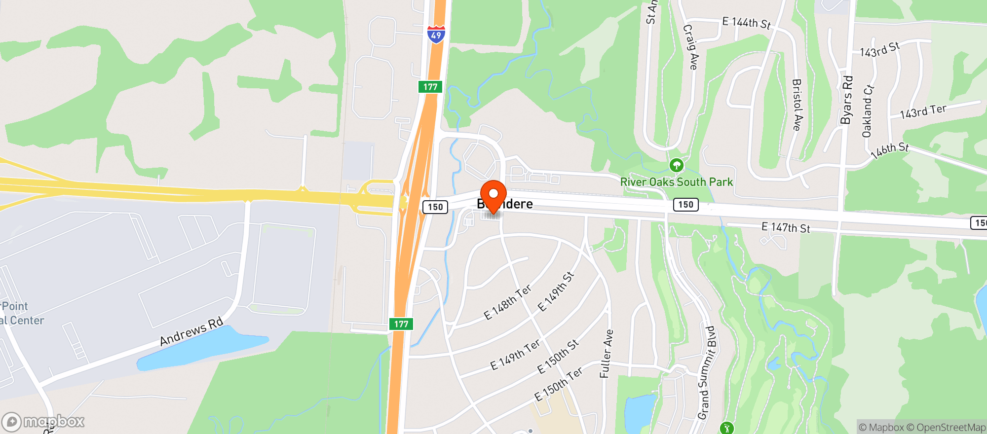 Map showing Quiktrip #186