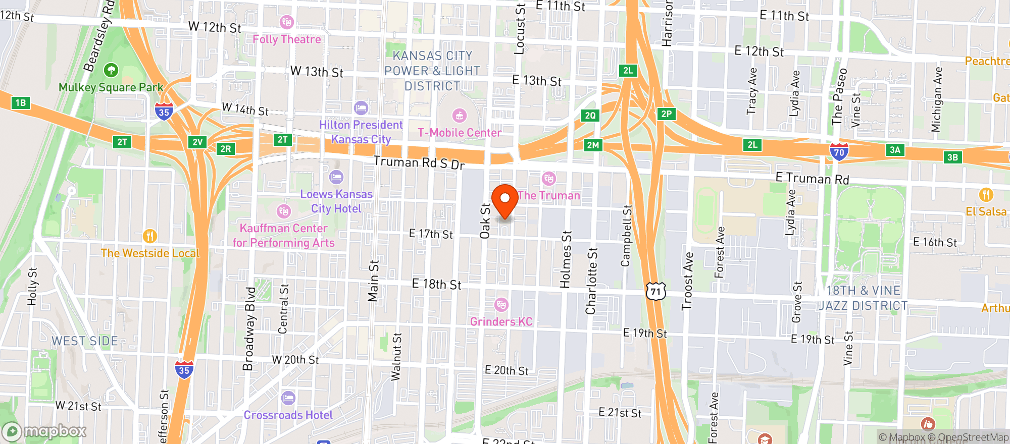 Map showing Kc Kush