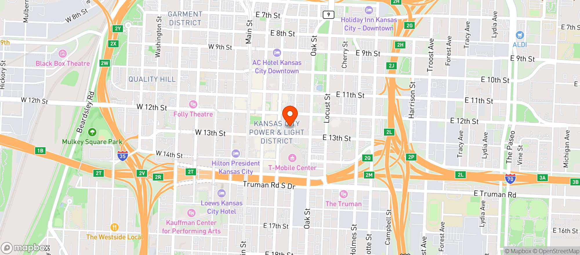 Map showing Fresh Green