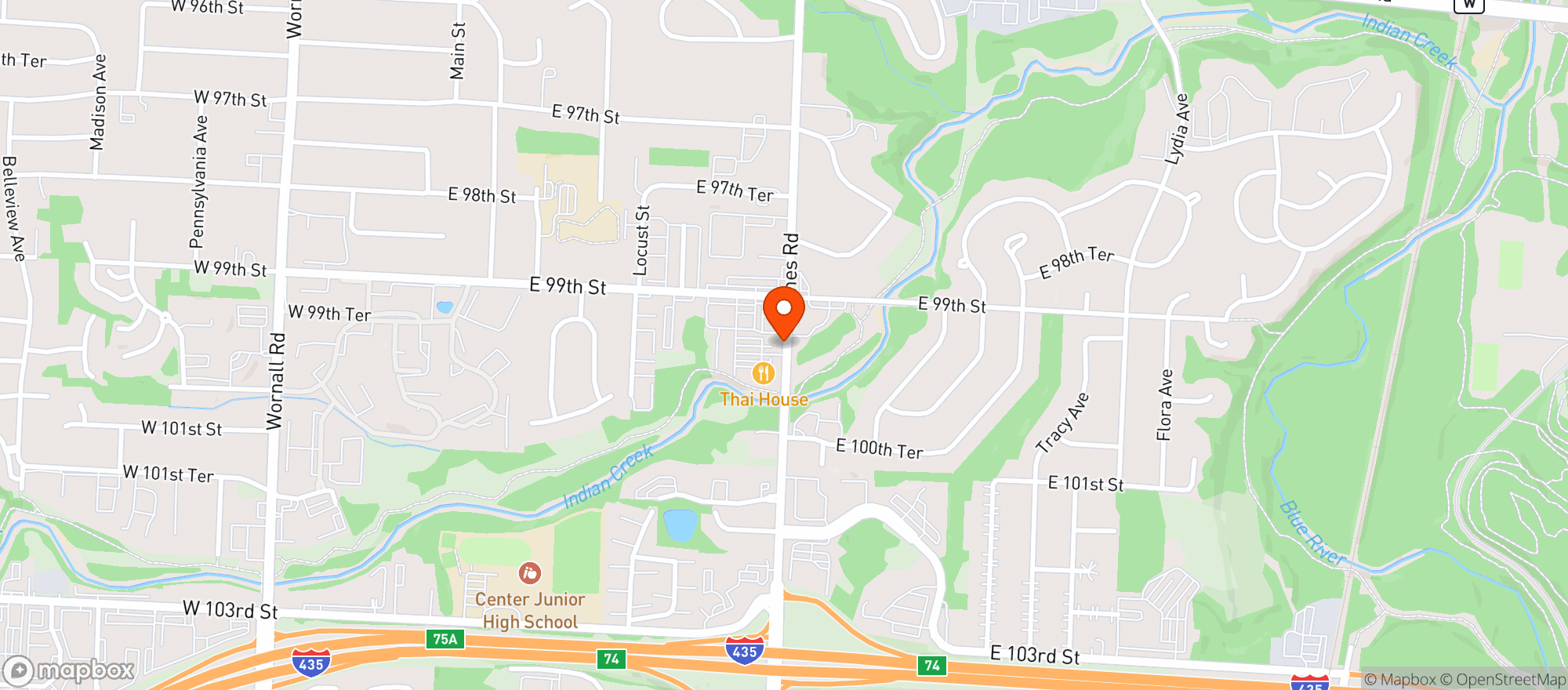 Map showing Gomers Fine Wine And Spirits