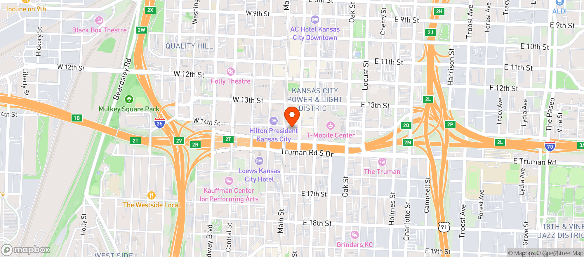 Map showing Kill Devil Club