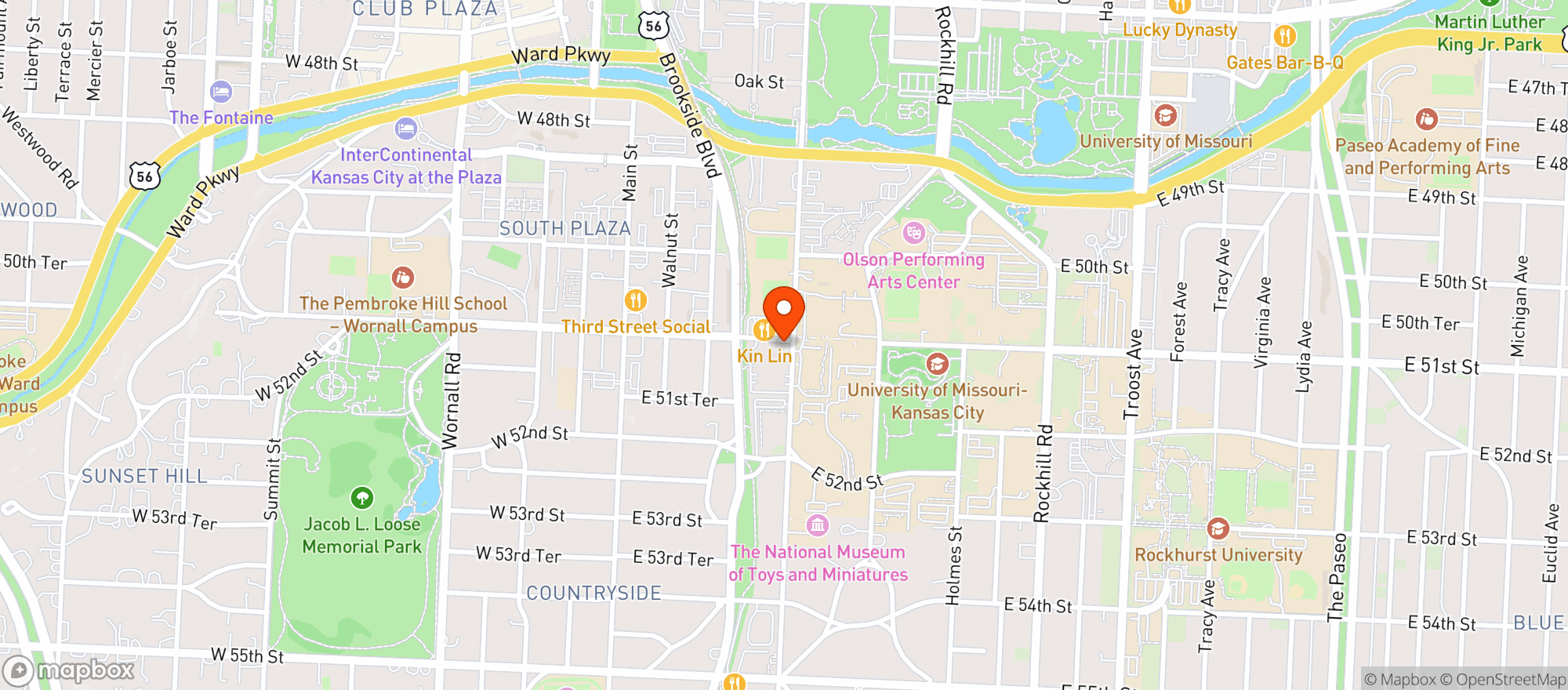 Map showing Whole Foods Market