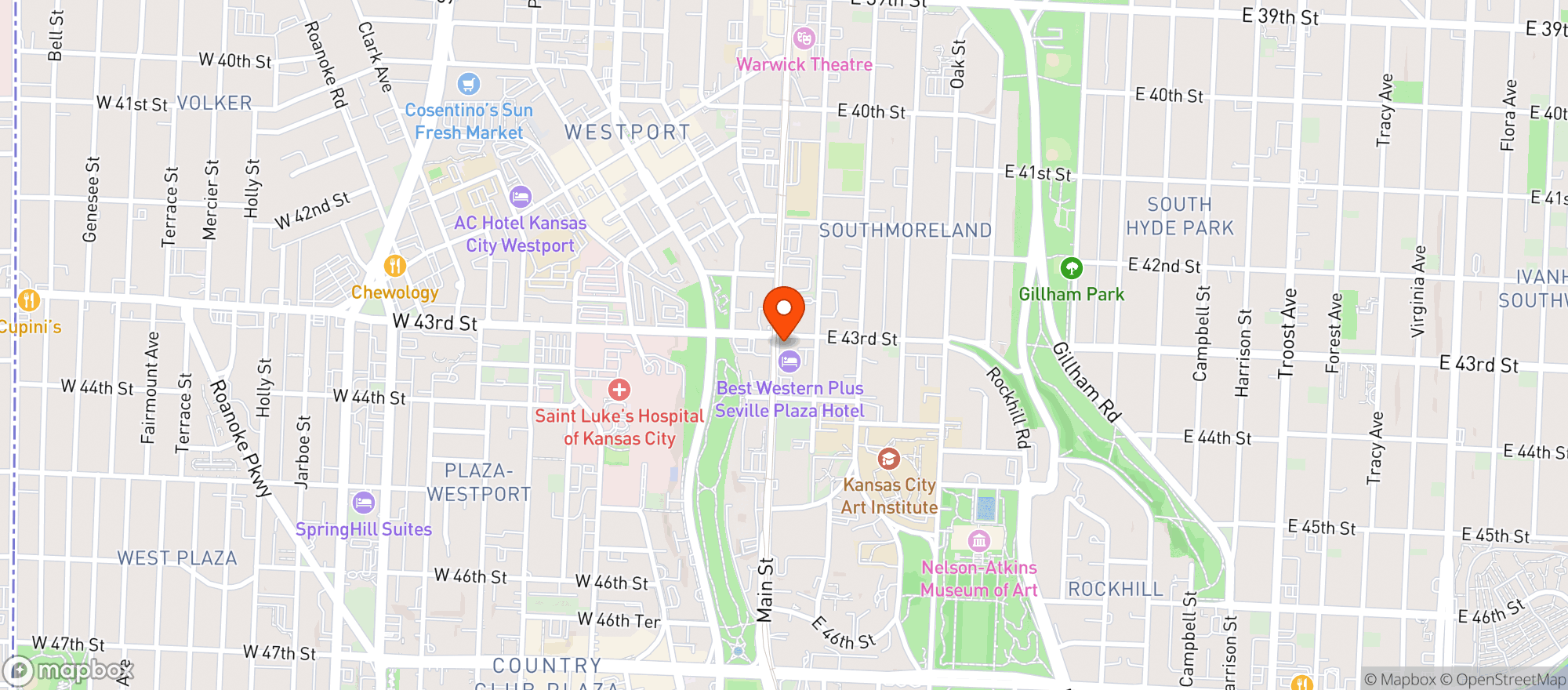 Map showing Ragazza