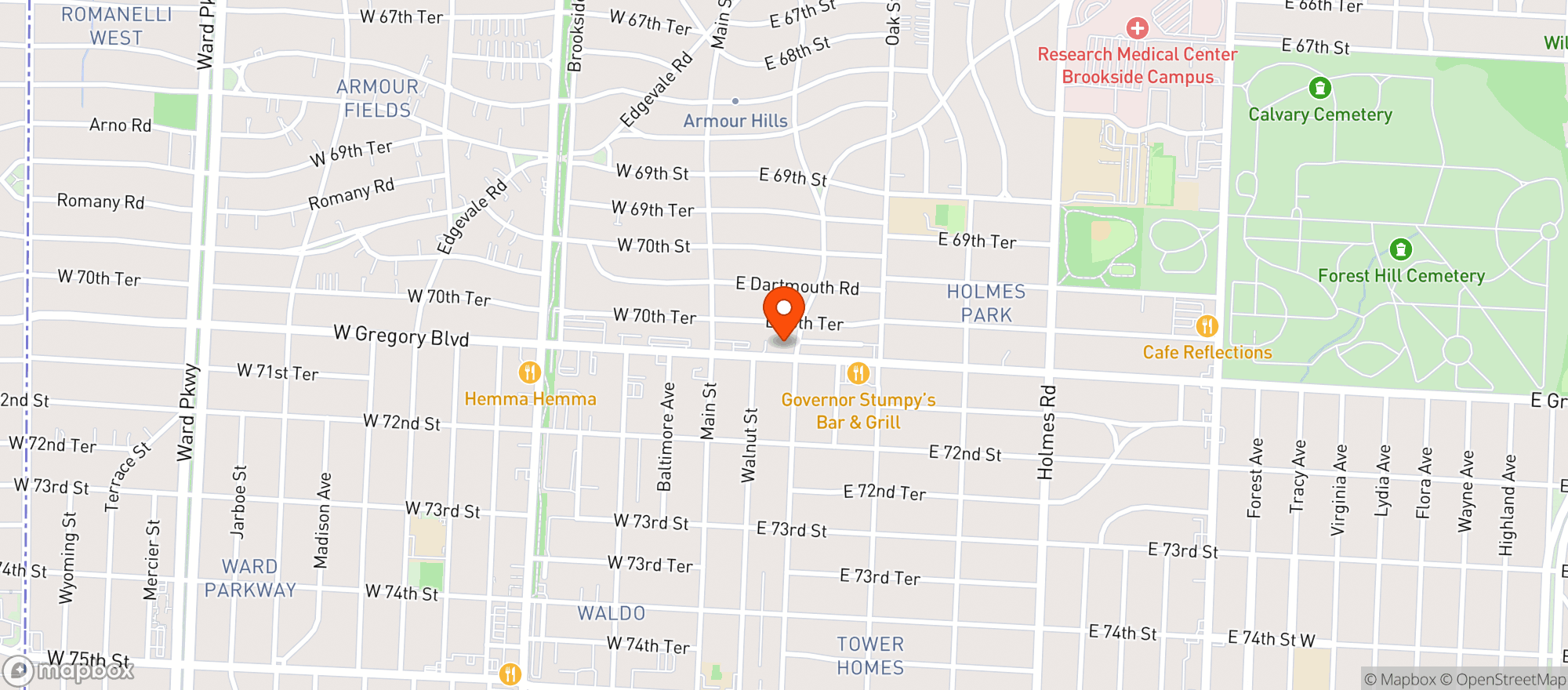 Map showing Bier Station