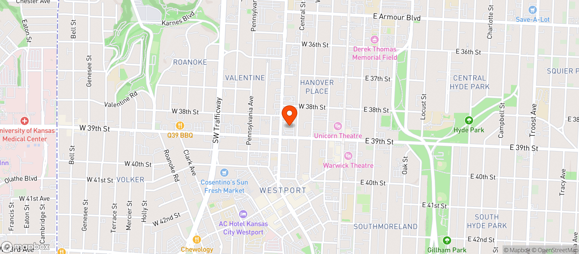 Map showing Walgreens #5278