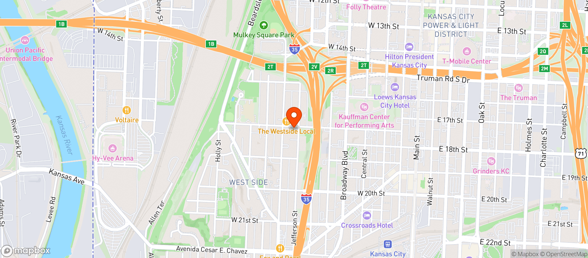 Map showing Xo Hifi