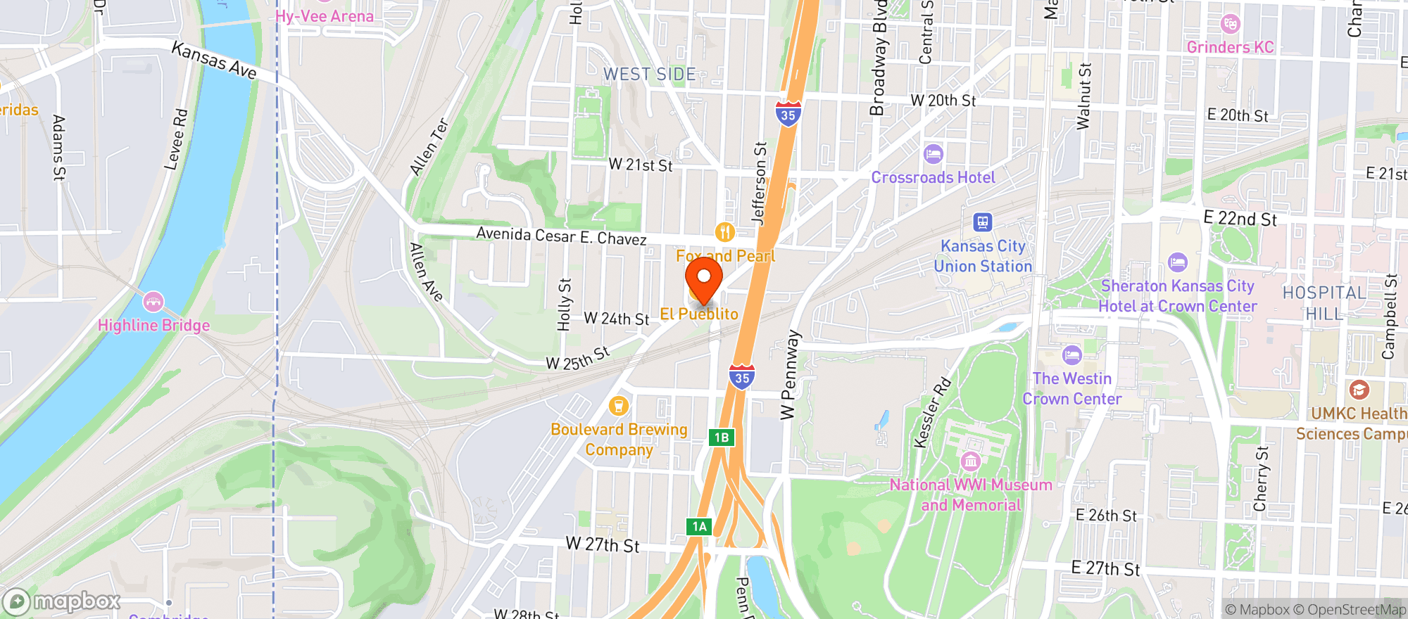 Map showing Royal Liquor