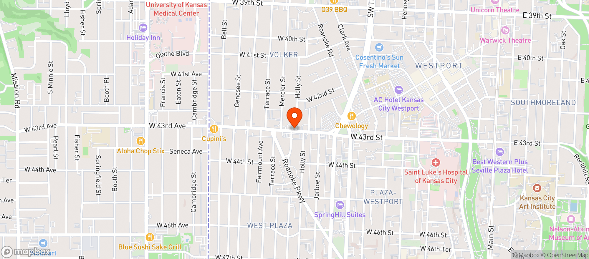 Map showing Mikes Wine & Spirits