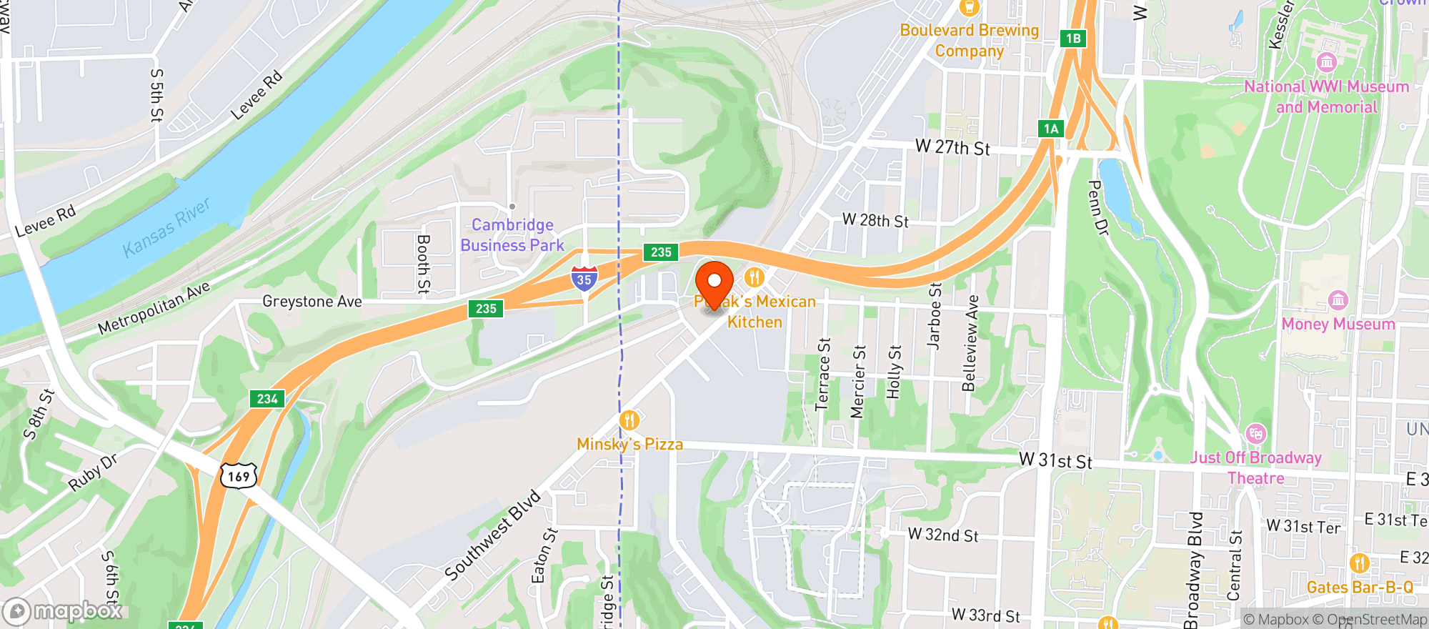 Map showing Flora Farms 