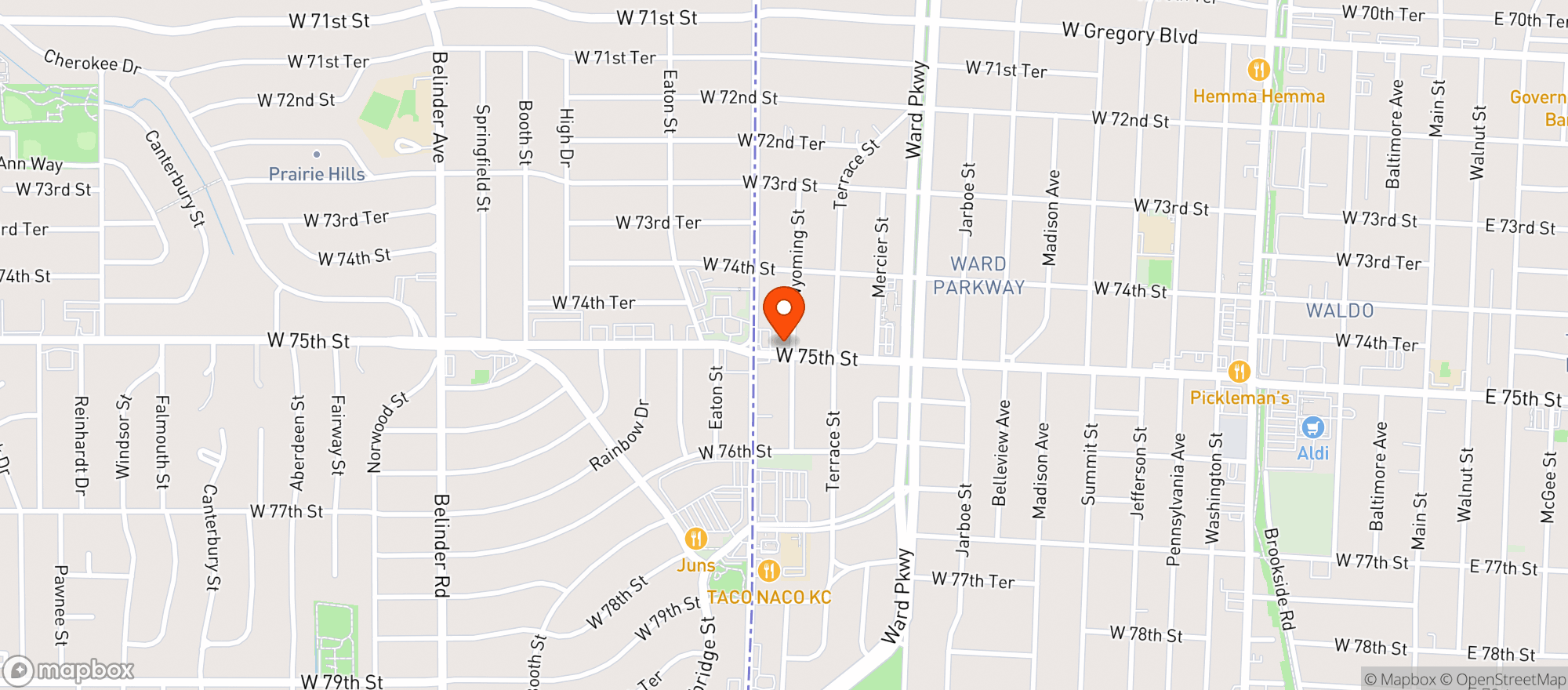 Map showing GOMERS STATE LINE [1000437]