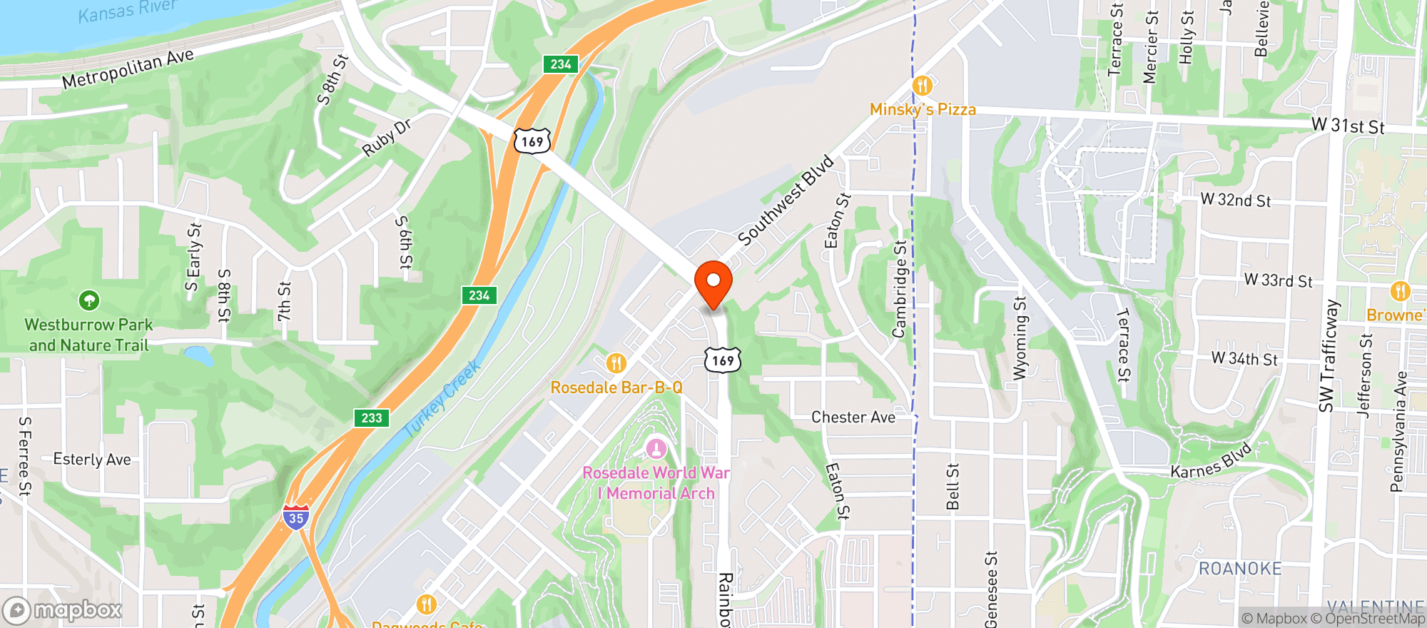 Map showing Taqueria Mexico