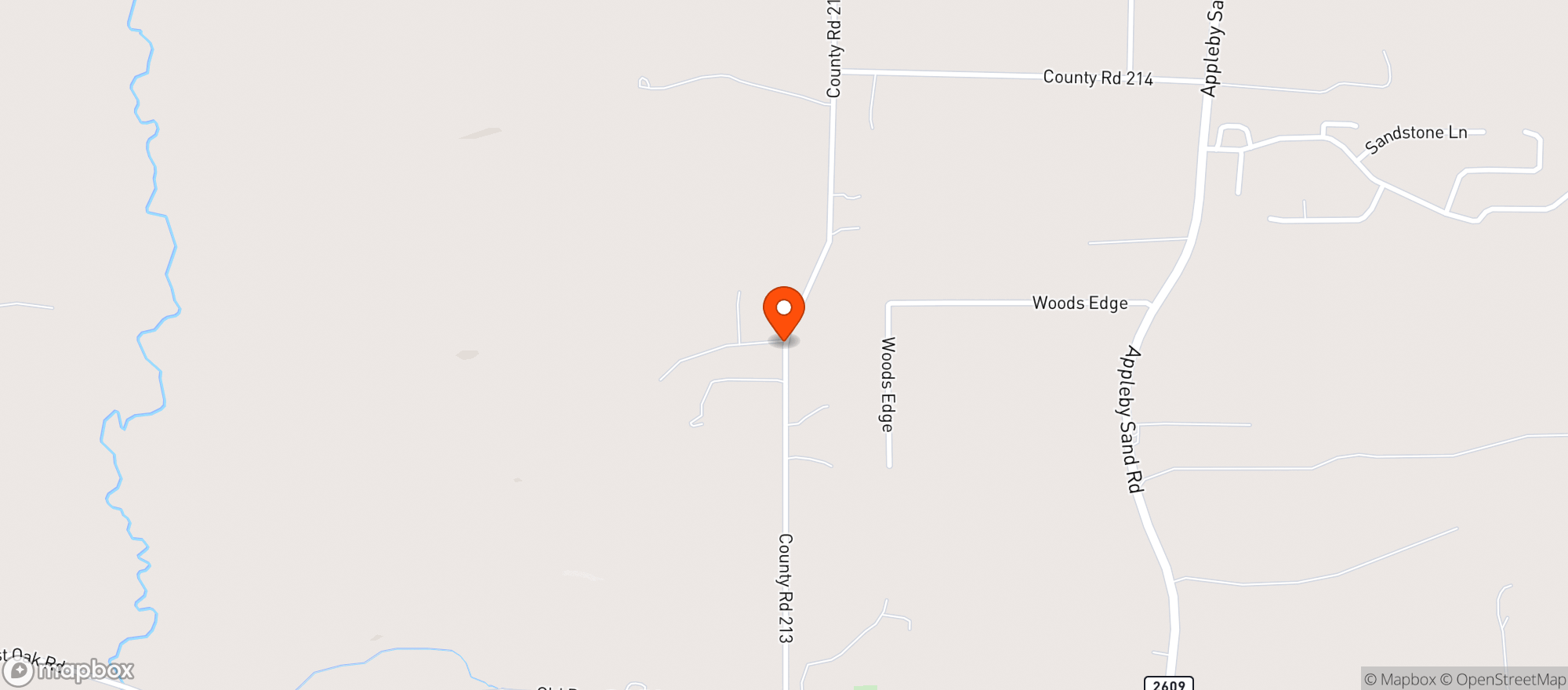Map showing Walmart Supercenter #163