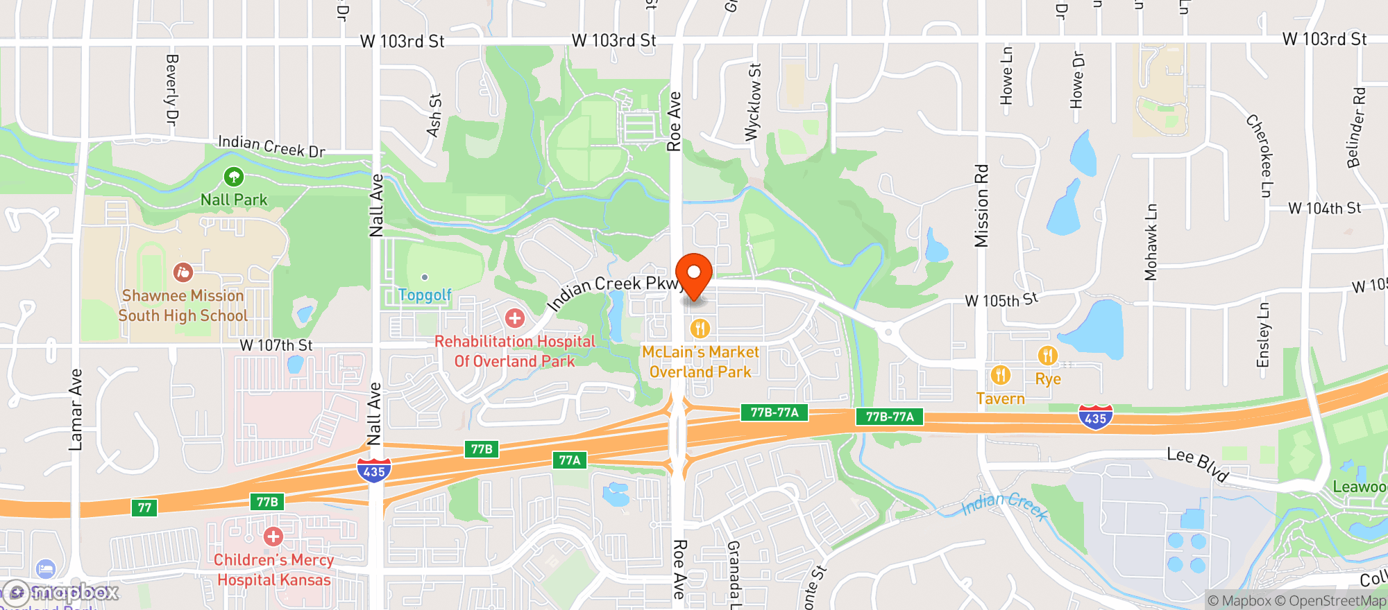 Map showing Fox Hill Wine & Spirits