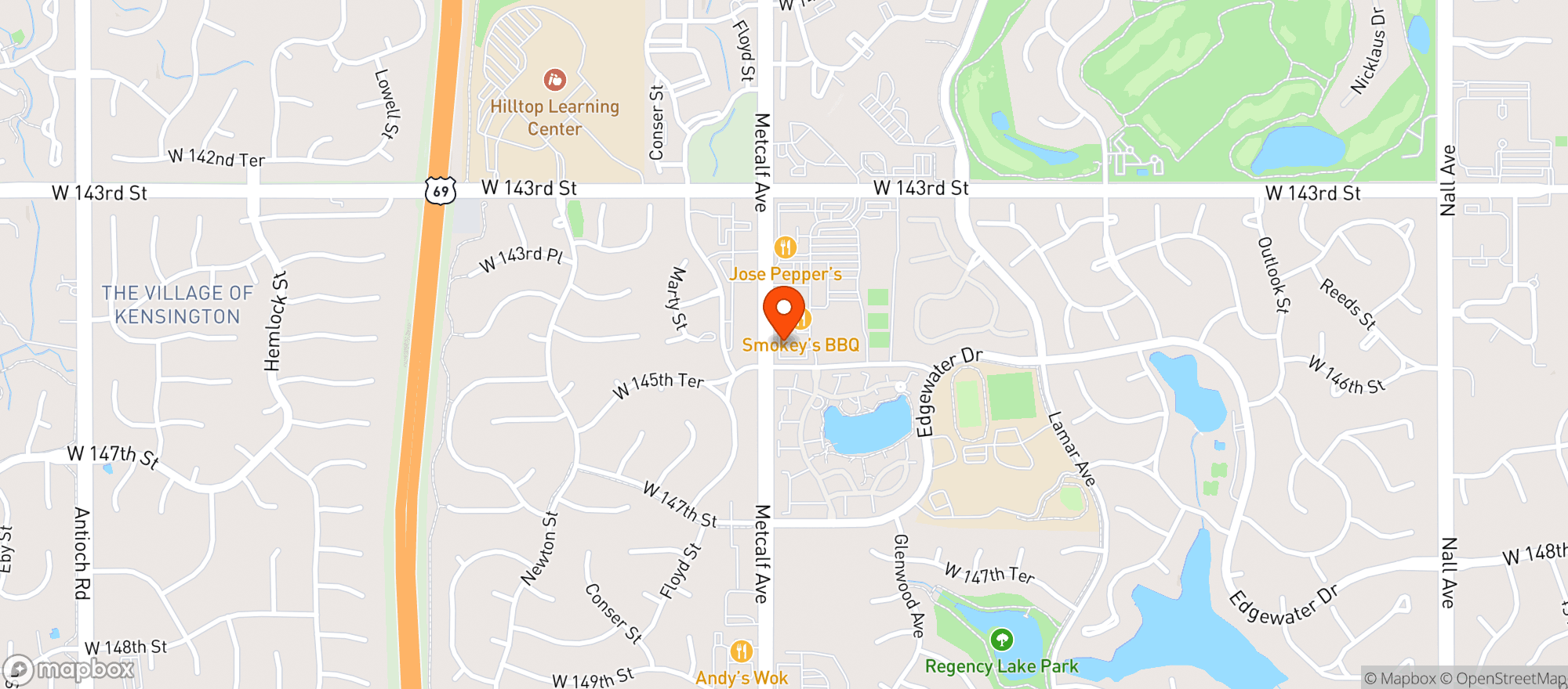 Map showing Lionsgate Wine & Spirits