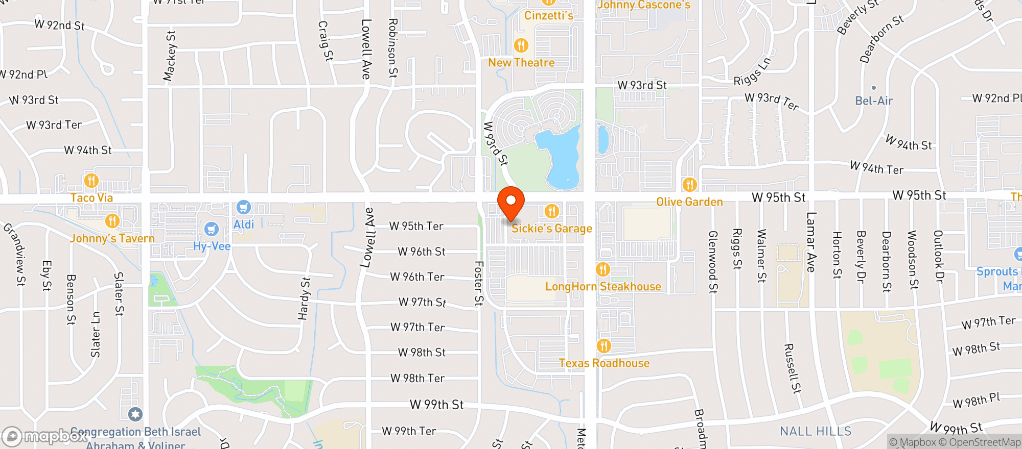 Map showing Haven Wellness + Spa