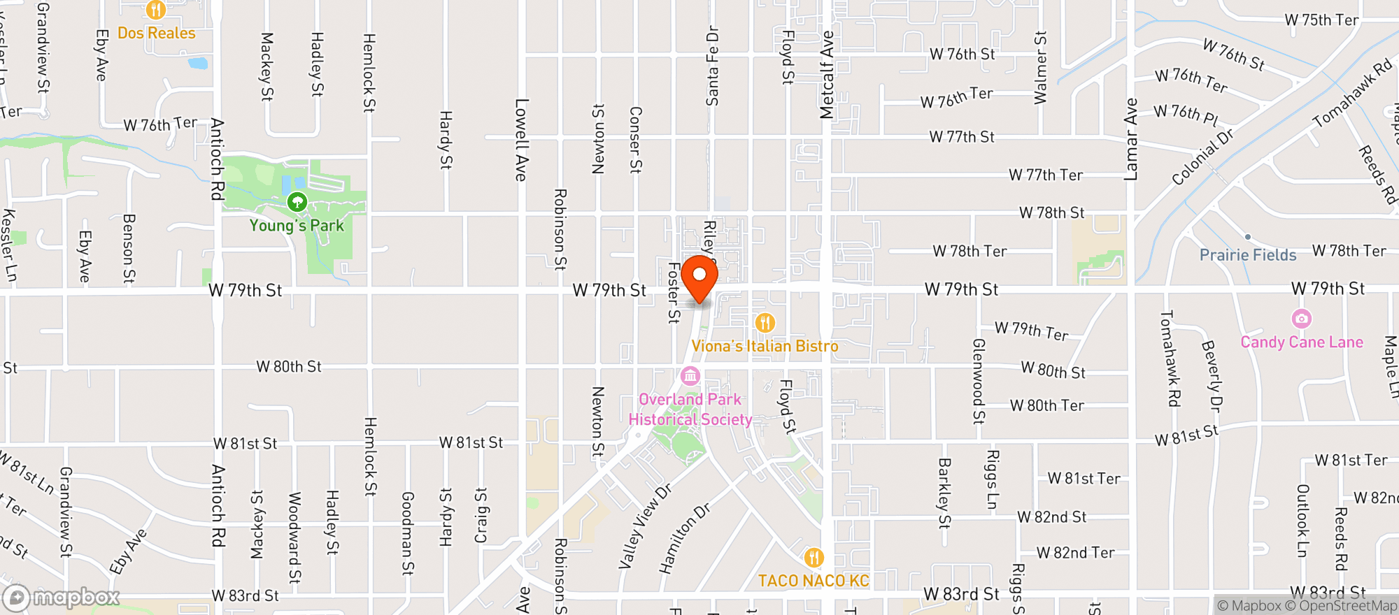 Map showing Big Daves Downtown Liquors