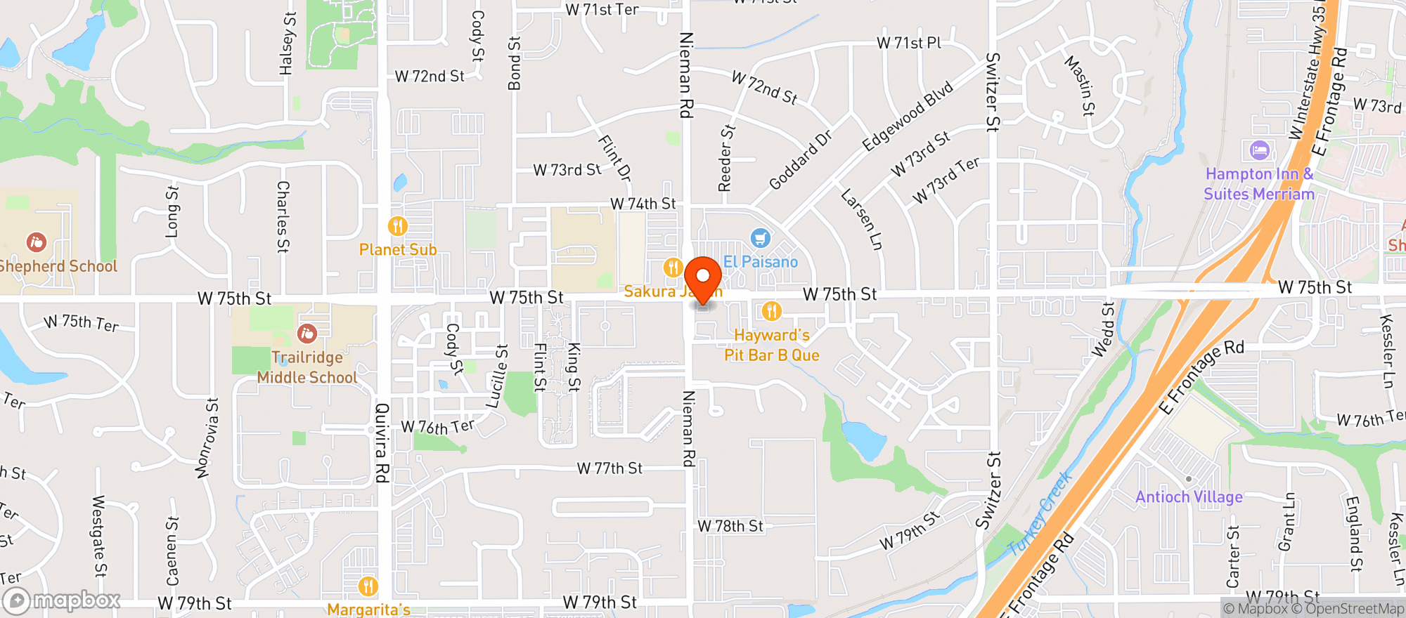 Map showing $ Usha Store Llc