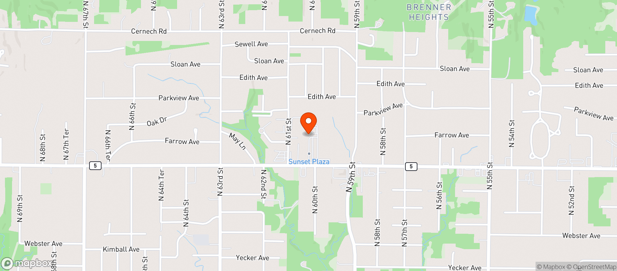 Map showing St Liquor
