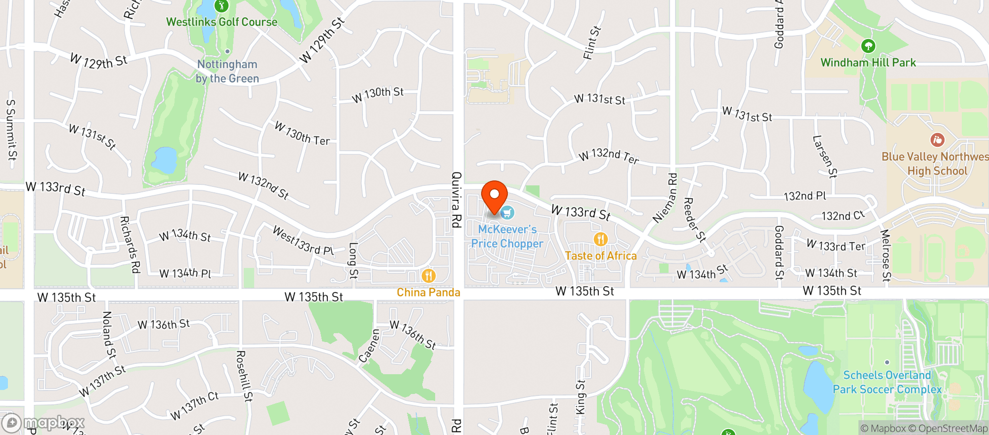 Map showing Bryant Liquor
