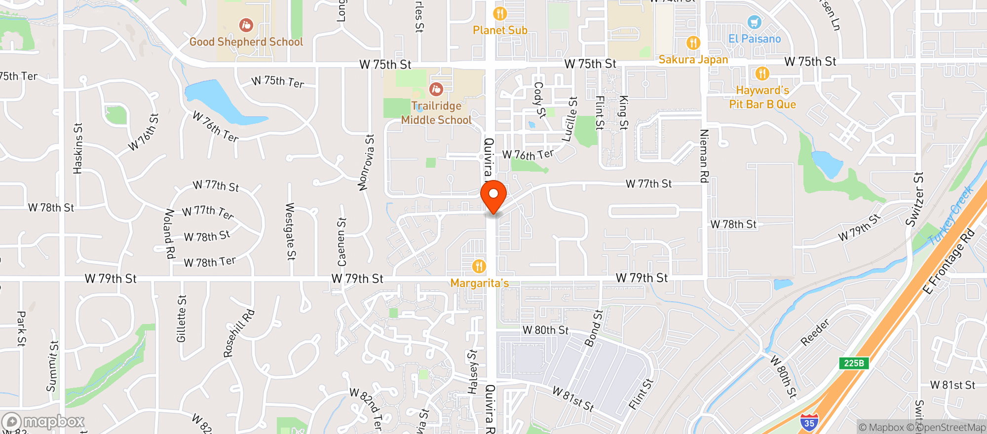 Map showing CBD Plus Health