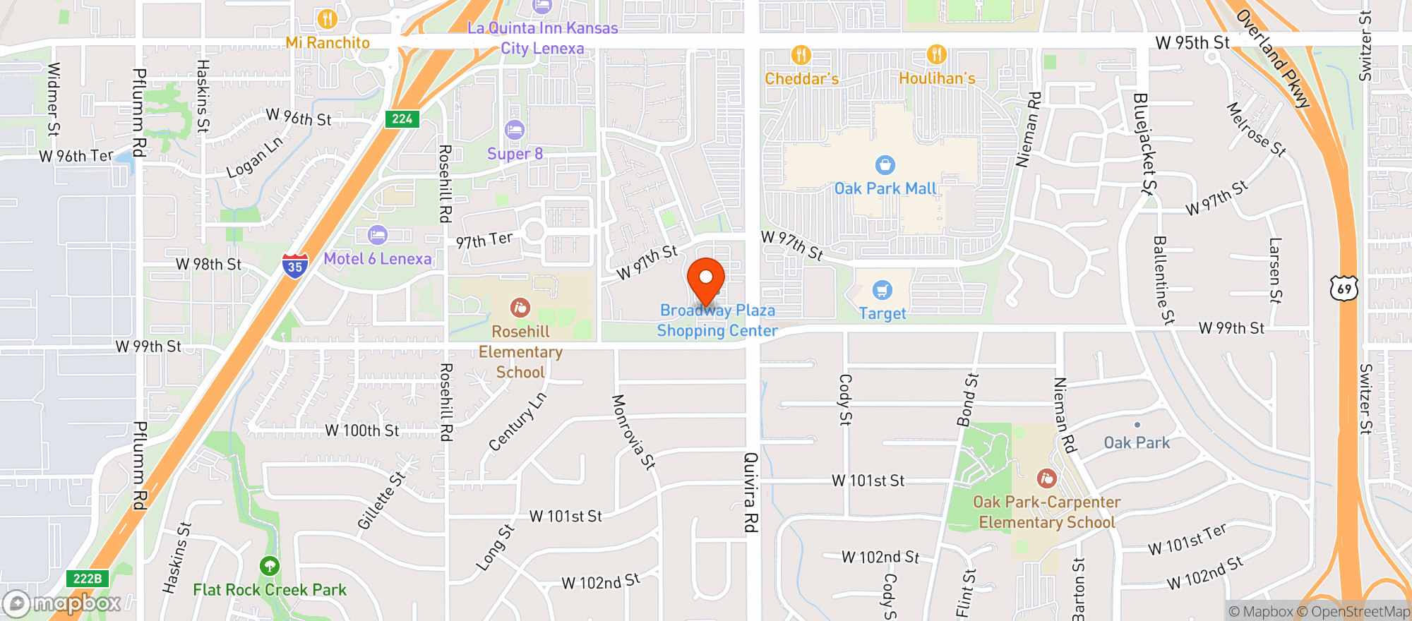 Map showing Arrowhead Liquors