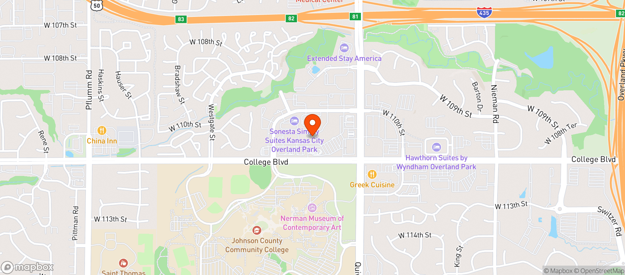 Map showing Gerts Grille