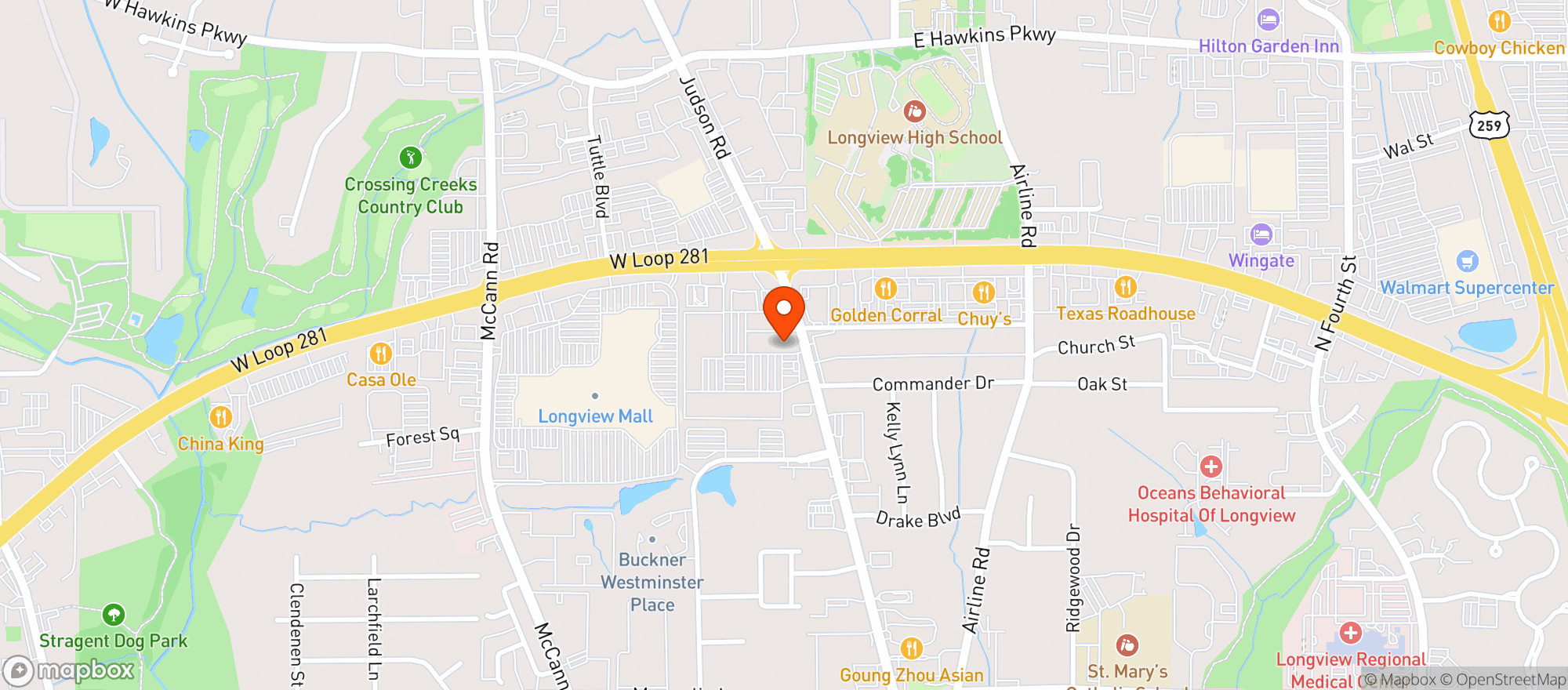 Map showing Soho Vapor/Cbd Express