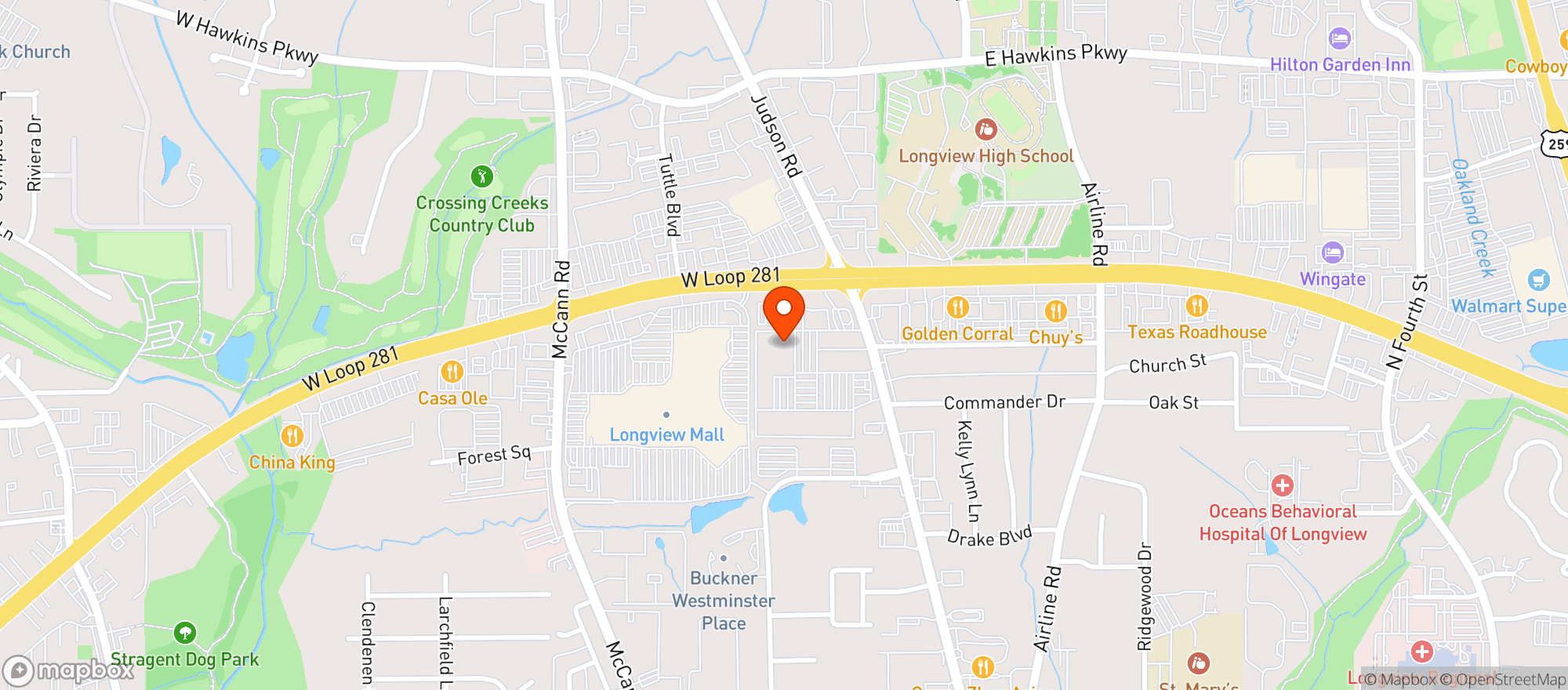 Map showing Sprouts Farmers Market