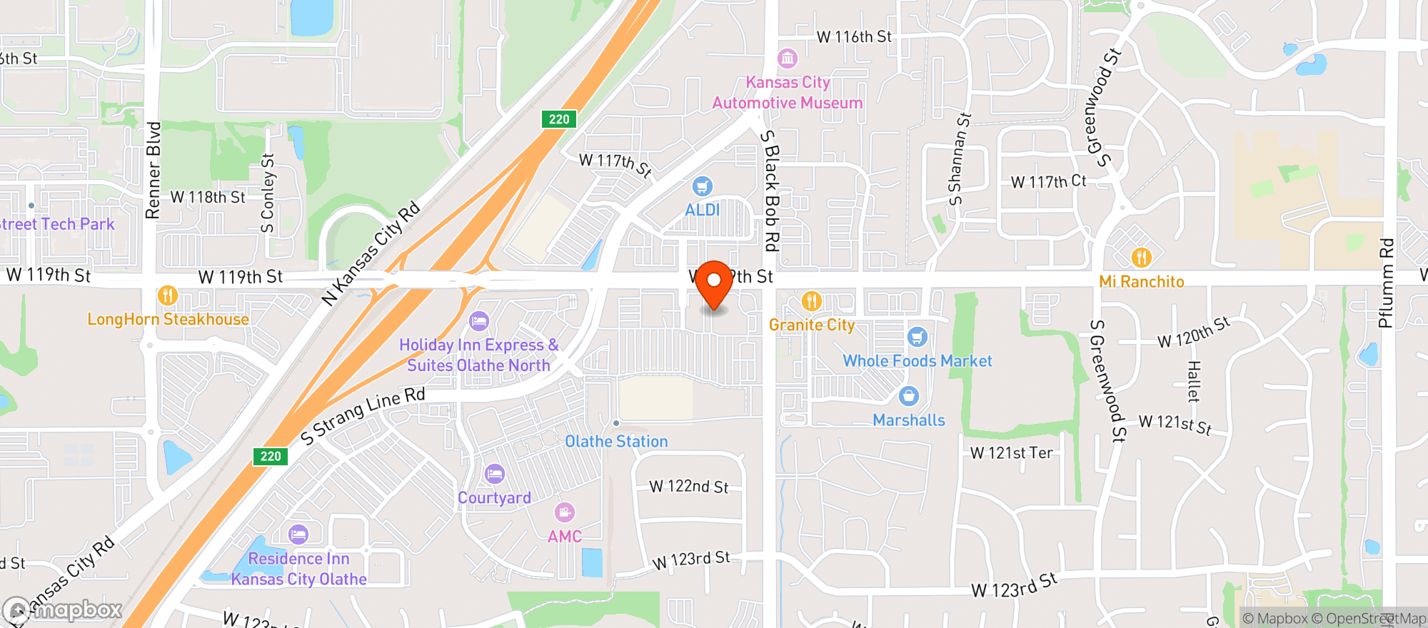 Map showing Coleman Liquor