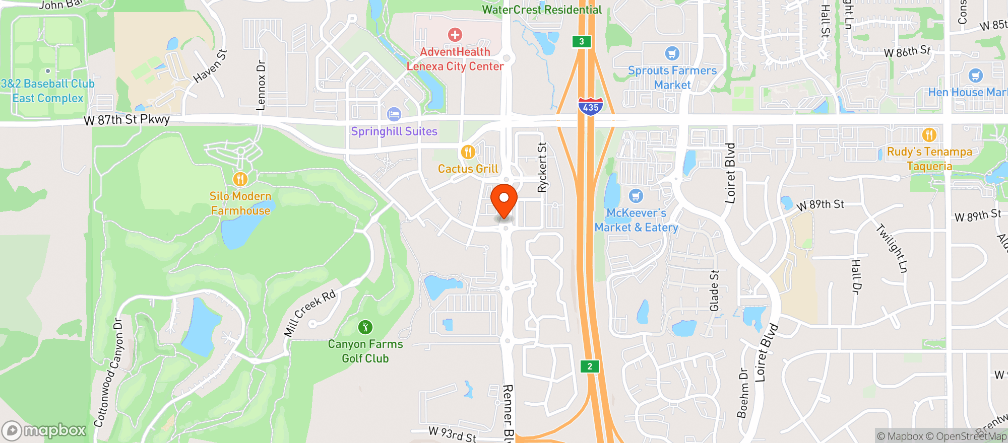 Map showing GOMERS