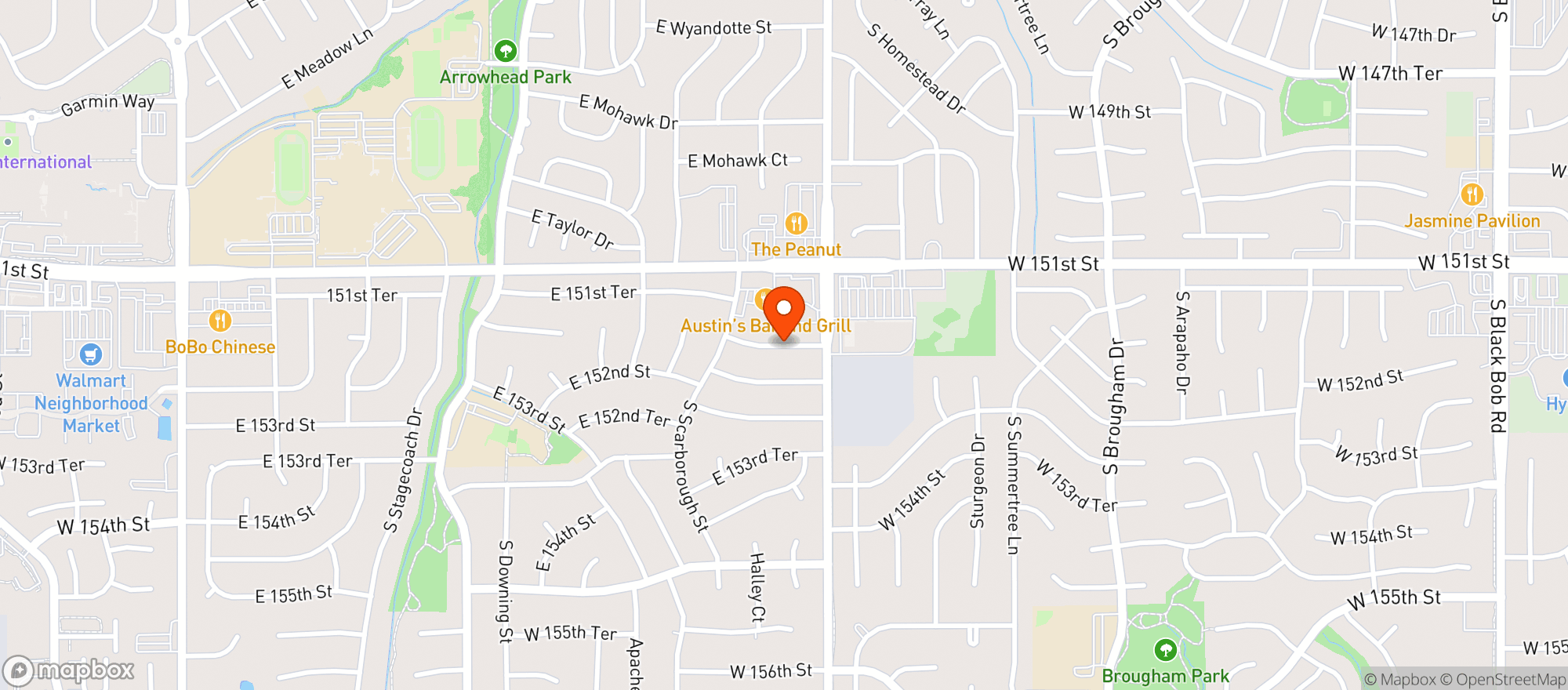Map showing Youngers Liquor Store & Party