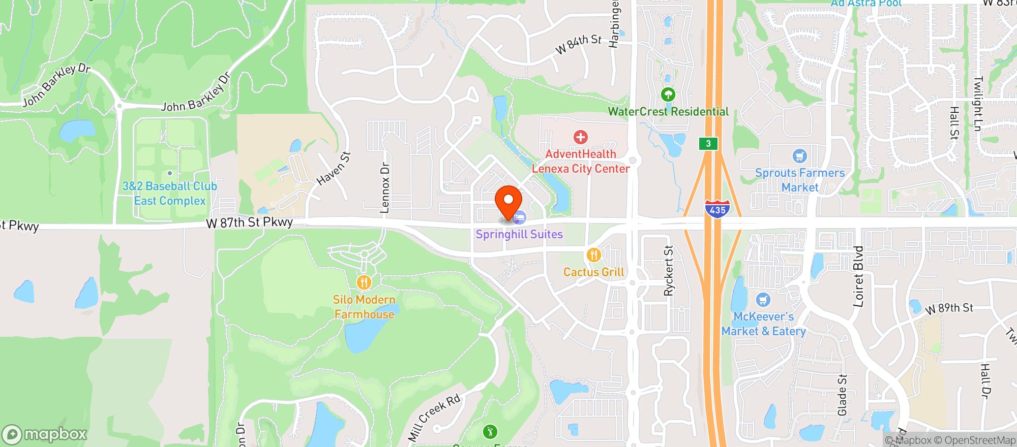 Map showing Gomers