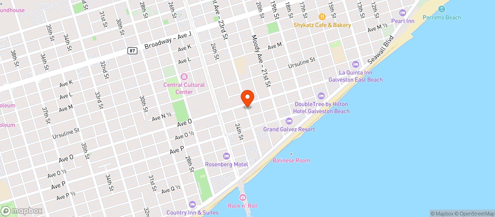 Map showing Speedy Mart