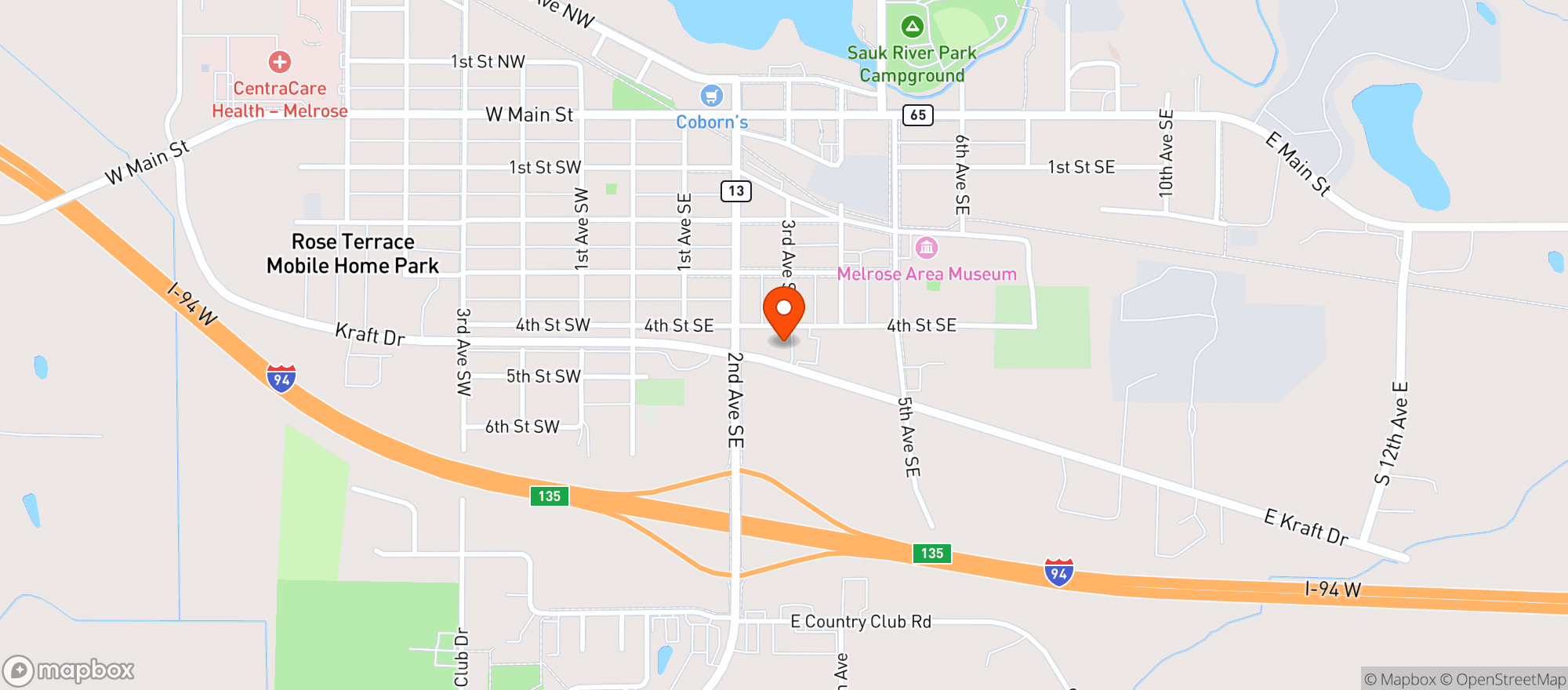 Map showing Spiritz Liquor Inc