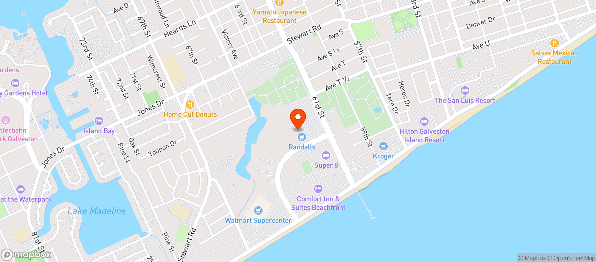 Map showing SPECS WINE SPIRITS & FINER FOODS