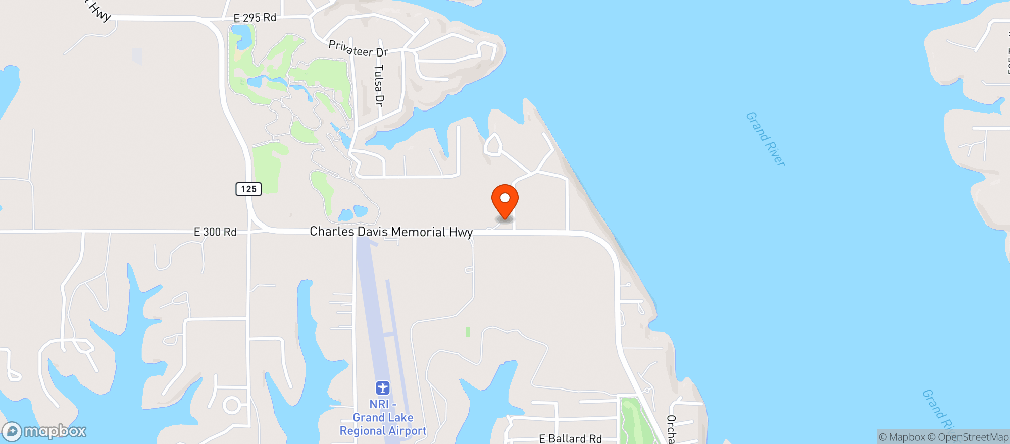 Map showing The Whole Shebang