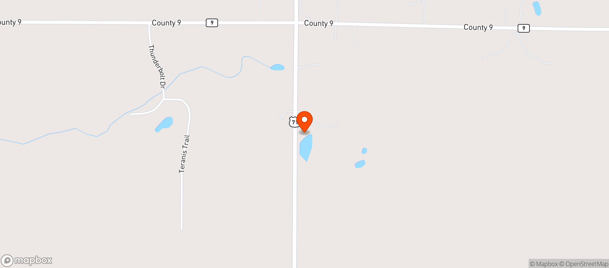 Map showing Mrs. Sippi