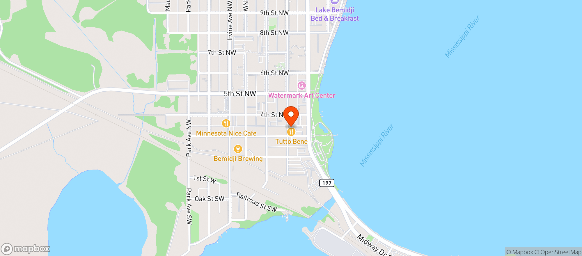 Map showing Keg N  Cork
