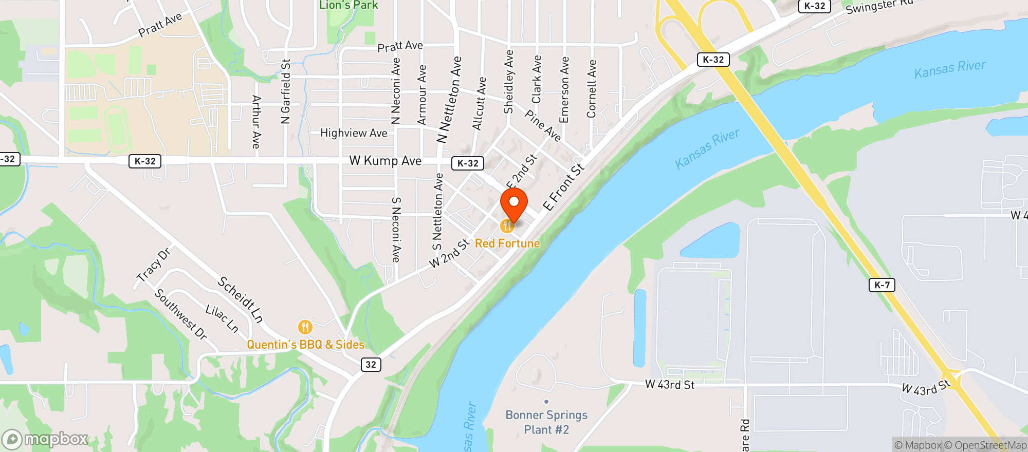 Map showing Kobi'S Deli & Pub