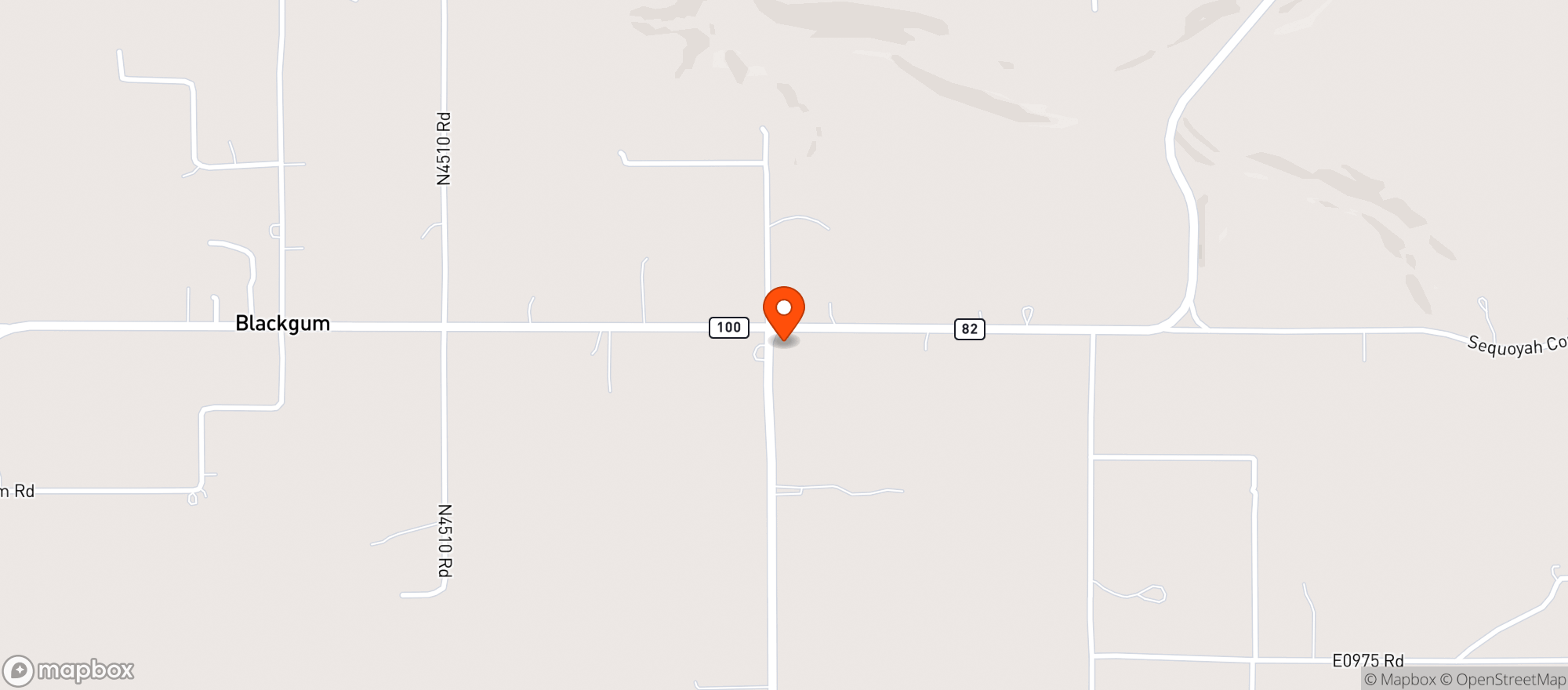 Map showing Mcquicks