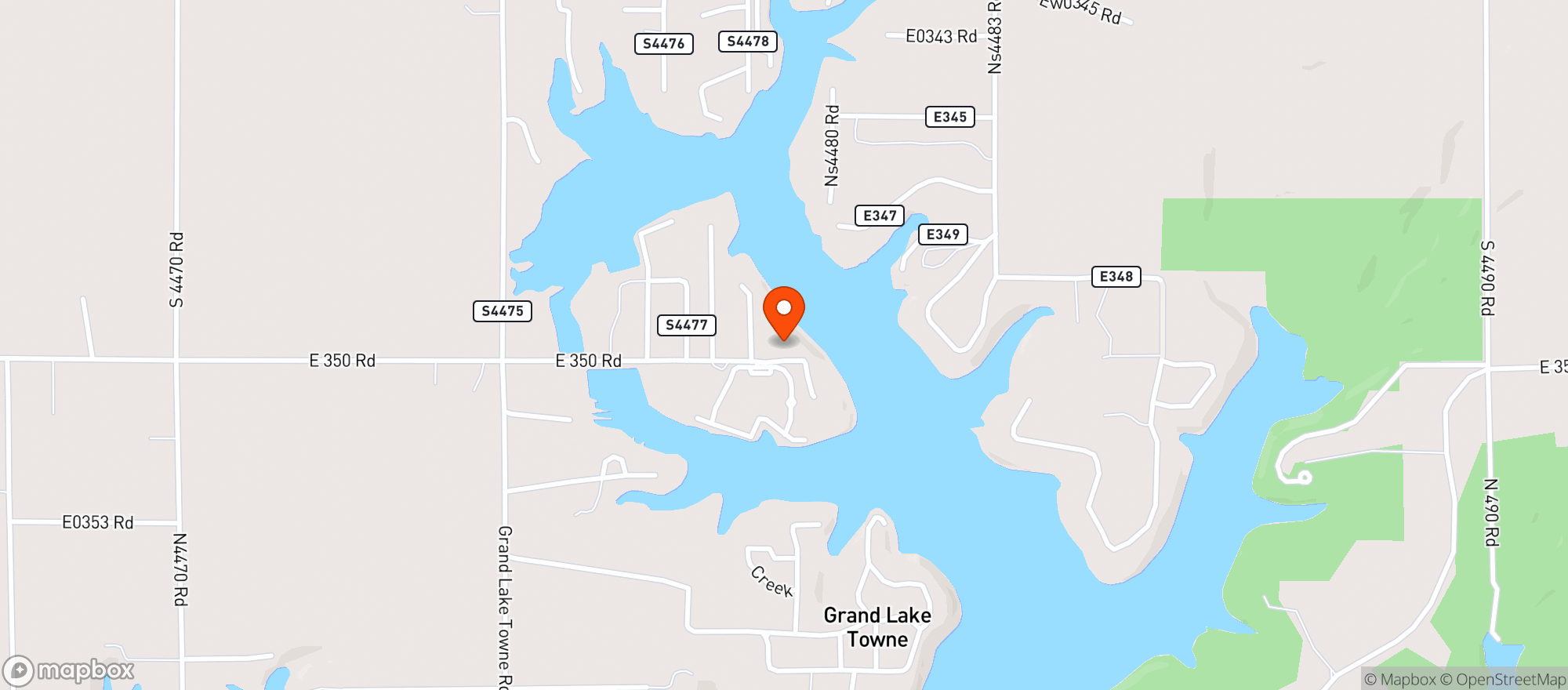 Map showing Hammerhead Marina & Vip
