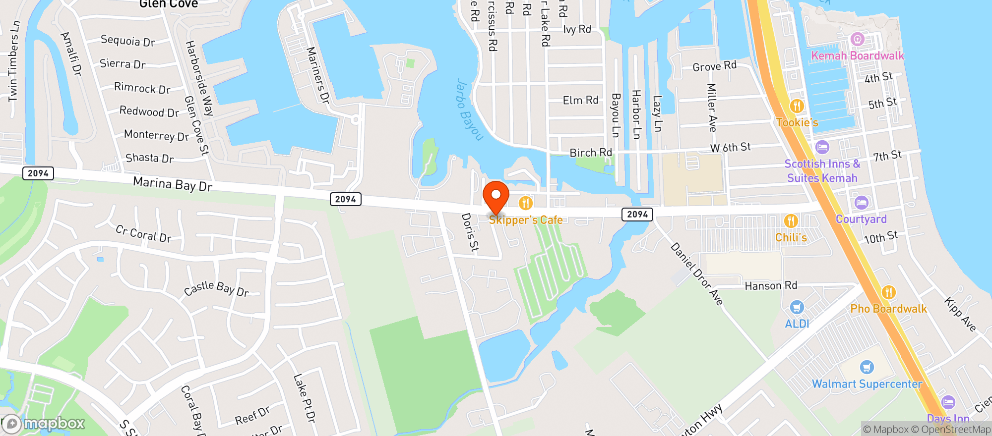 Map showing Sublingwell