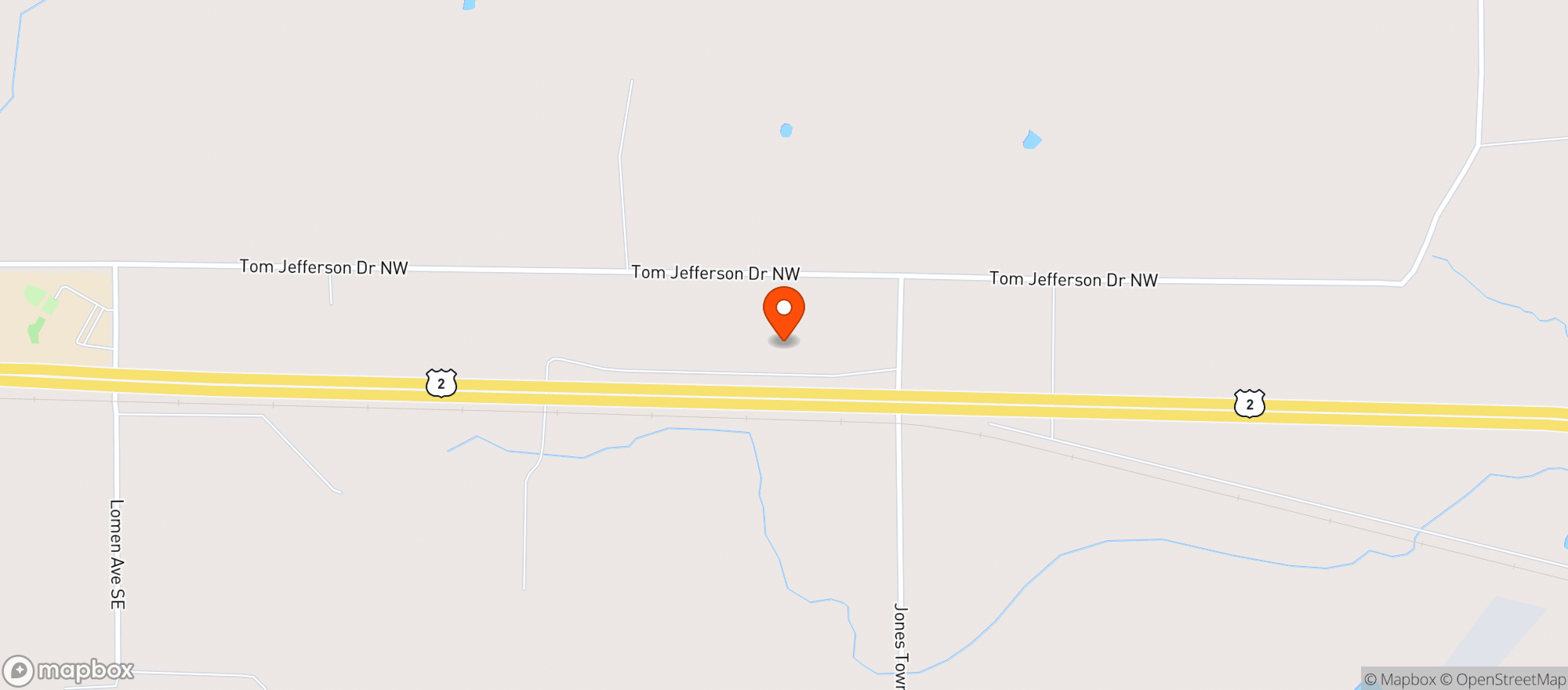 Map showing Horizon Warehouse Liquor