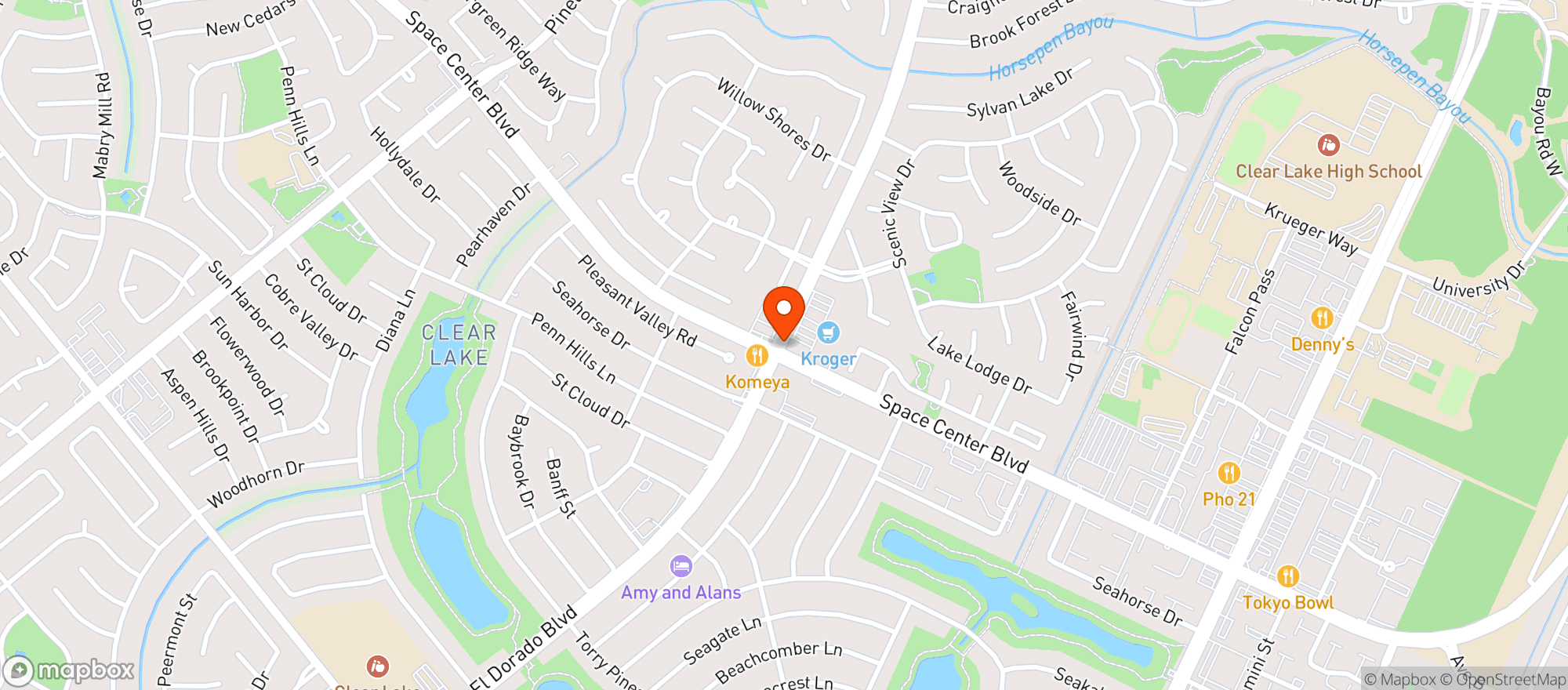 Map showing Houston (034) - 00300 - El Dorado